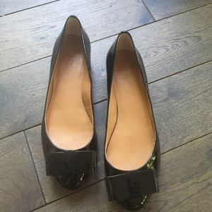 J.Crew Black Patent Leather Shoe
